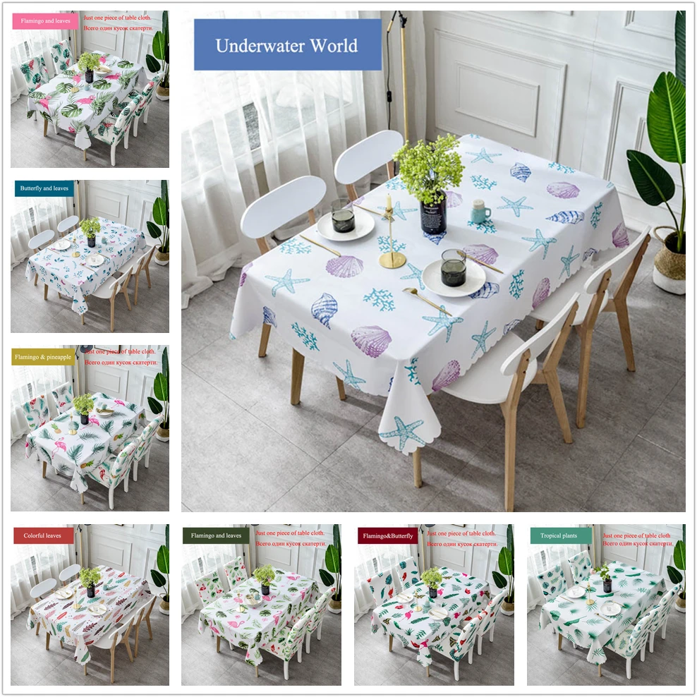 Скатерти из ПВХ Водонепроницаемый доказательства масла вторичной переработки ins