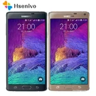 Восстановленный Samsung Note 4 NOTE4-оригинальный N910A N910VN910FN9100 разблокированный сотовый телефон 5,7 