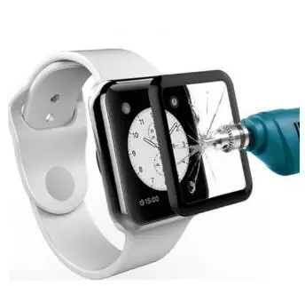 Закаленное стекло для Apple Watch 4 5 44 мм 40 мм защитный чехол Apple watch 5 4 3 2 1 42 мм 38 мм 3D изогнутая поверхность аксессуары