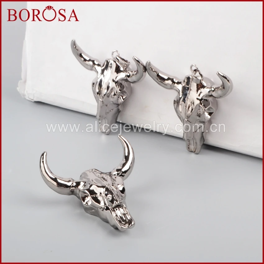 Подвески BOROSA Longhorn из смолы подвески для крупного рогатого скота с полностью