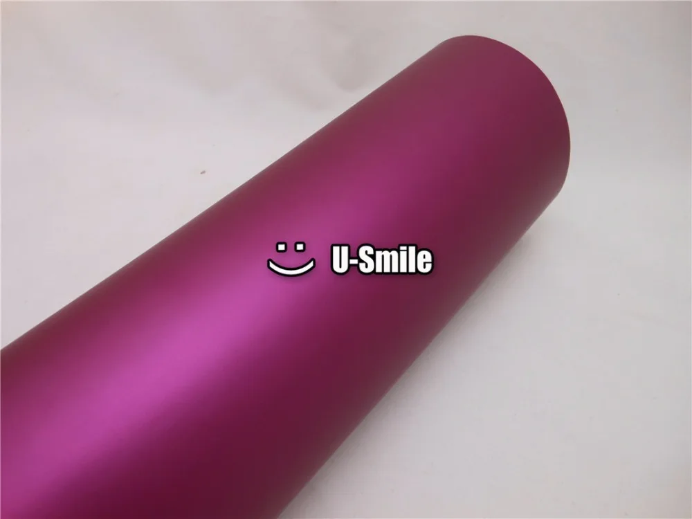 Матовая сатиновая хромированная матовая металлическая фиолетовая виниловая