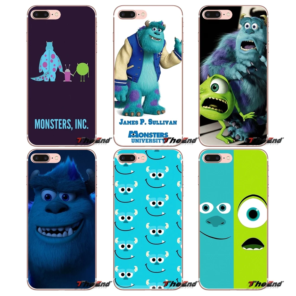 Монстры sulley Университет Тигр для Samsung Galaxy S2 S3 S4 S5 MINI S6 S7 edge S8 S9 Plus Note 2 3 4 5 8 Coque Fundas
