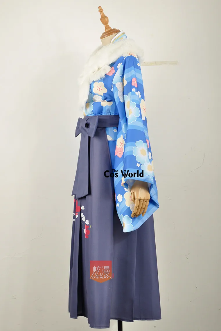 Love Live Sunshine Aqours Watanabe You Taisho кимоно юката платье наряд Аниме косплей костюмы| |