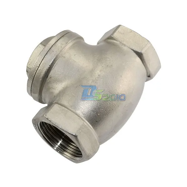 MEGAIRON BSPT 1 1/4 &quotDN32 PN16 CF8M резьбовой обратный клапан 200Psi Нержавеющая сталь SS316 женский клапан|swing check valve|check