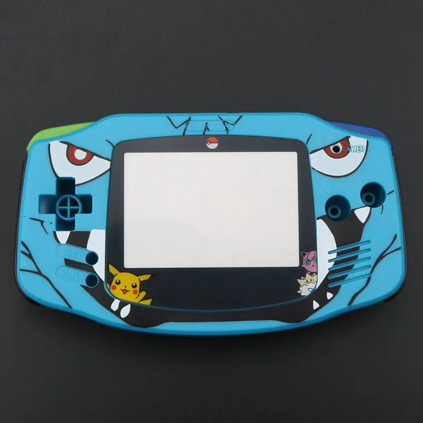 

YuXi High Quality New Plastic Shell Case Cover Blue Housing For Nintendo GameBoy Advance GBA Replacement Parts