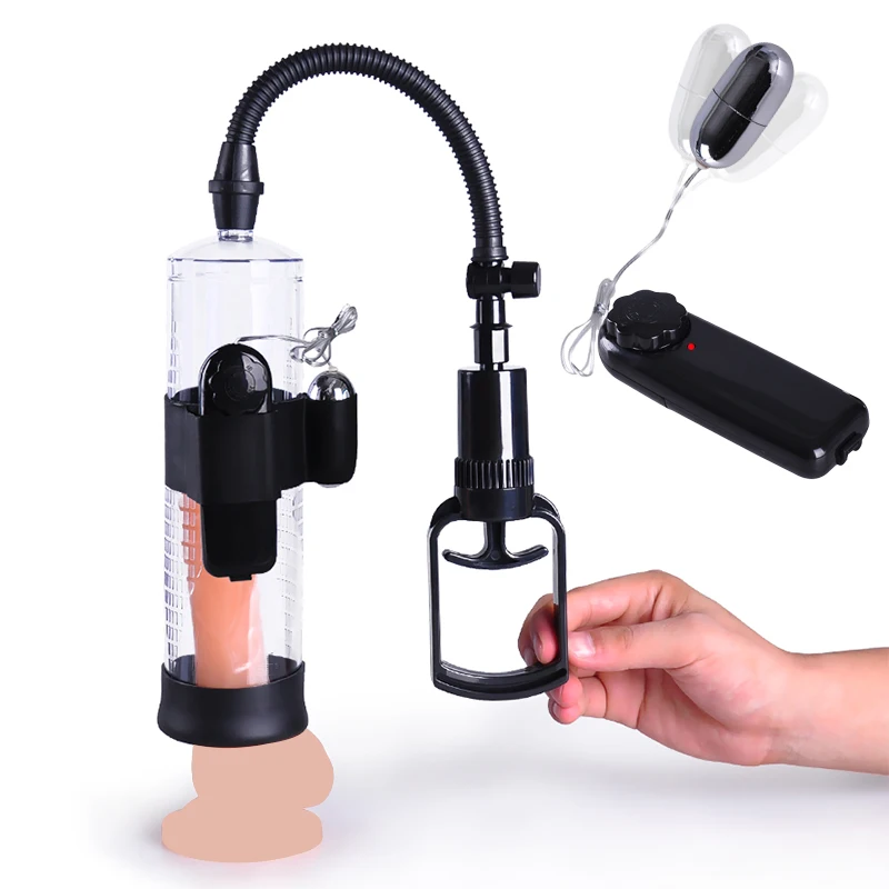 Male Penis Pump Sex Shop Erotic Toys For Men Erection Enlargement Trainer Vacuum Intimate Adult Products | Красота и здоровье