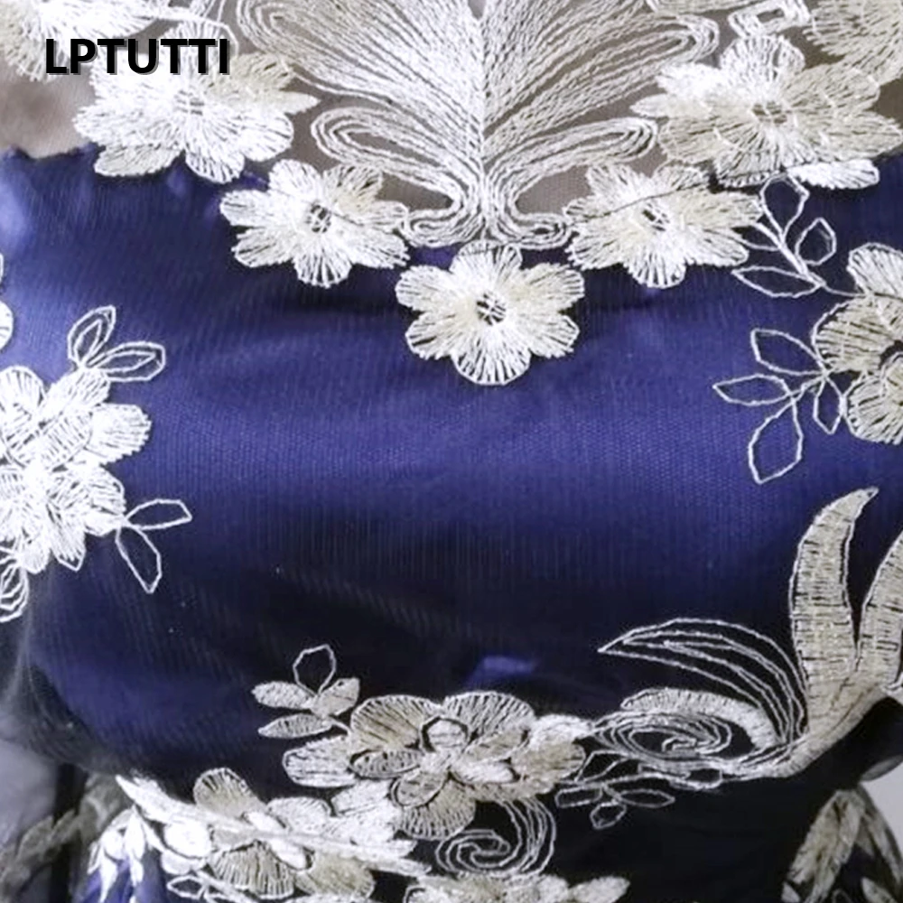 LPTUTTI Вышивка Новый Женская обувь Большие размеры социальных праздничные