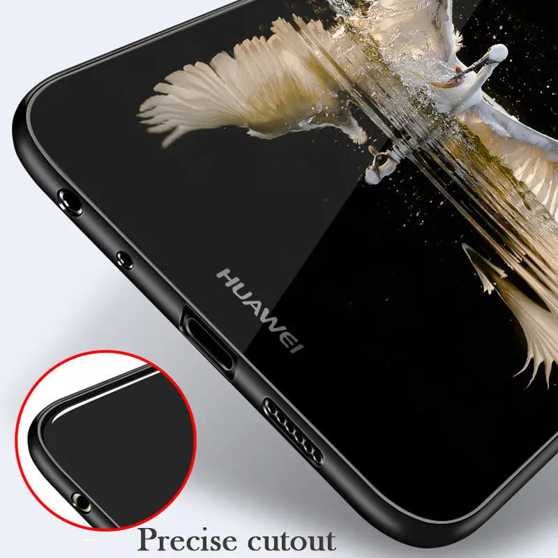 For Huawei P Smart Mate 9 10 Lite Pro Matte TPU Case Y7 Prime P8 P9 Mini Y6 2017 Cover Honor 8 |