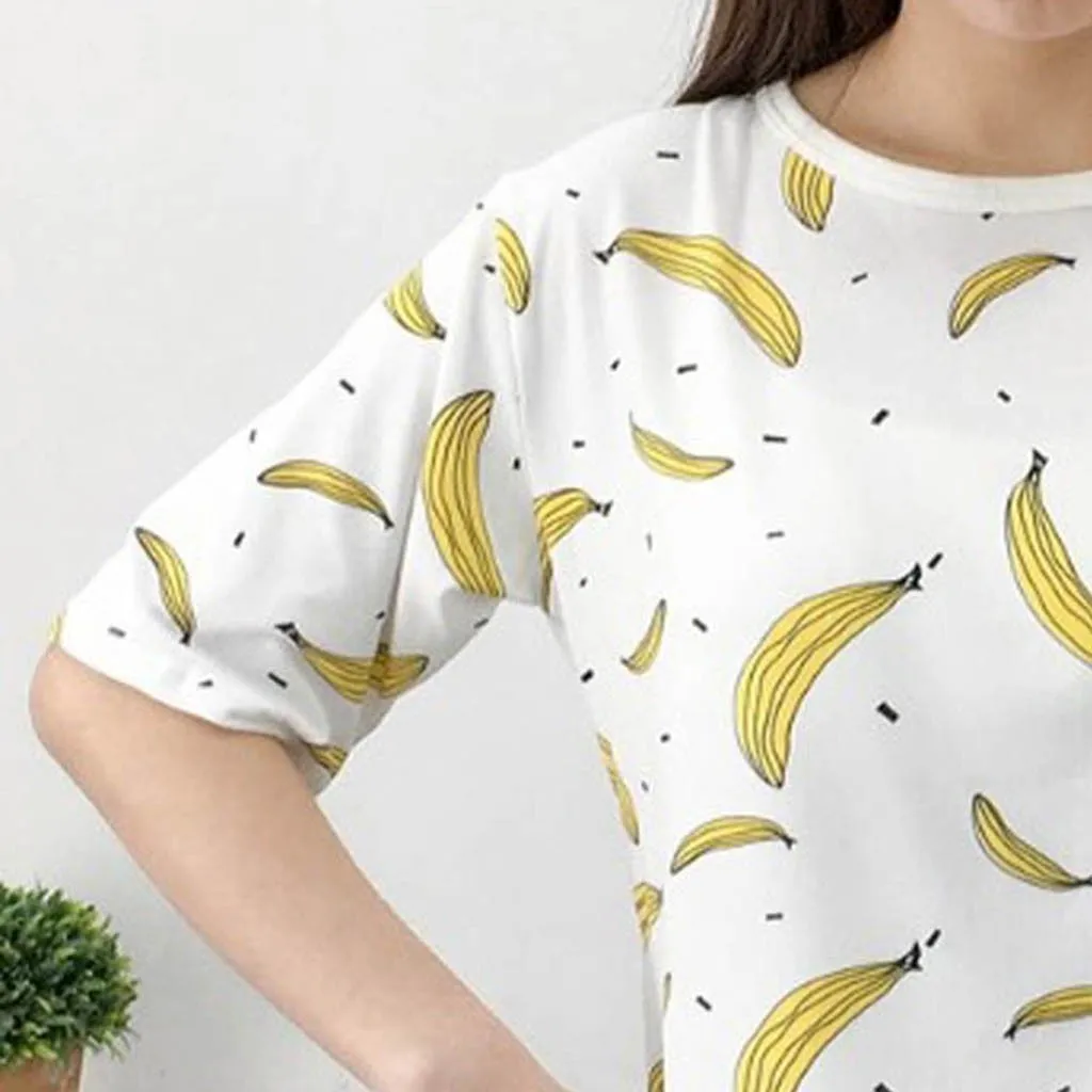 Женская футболка Camiseta Mujer модная для отдыха с круглым вырезом и коротким рукавом