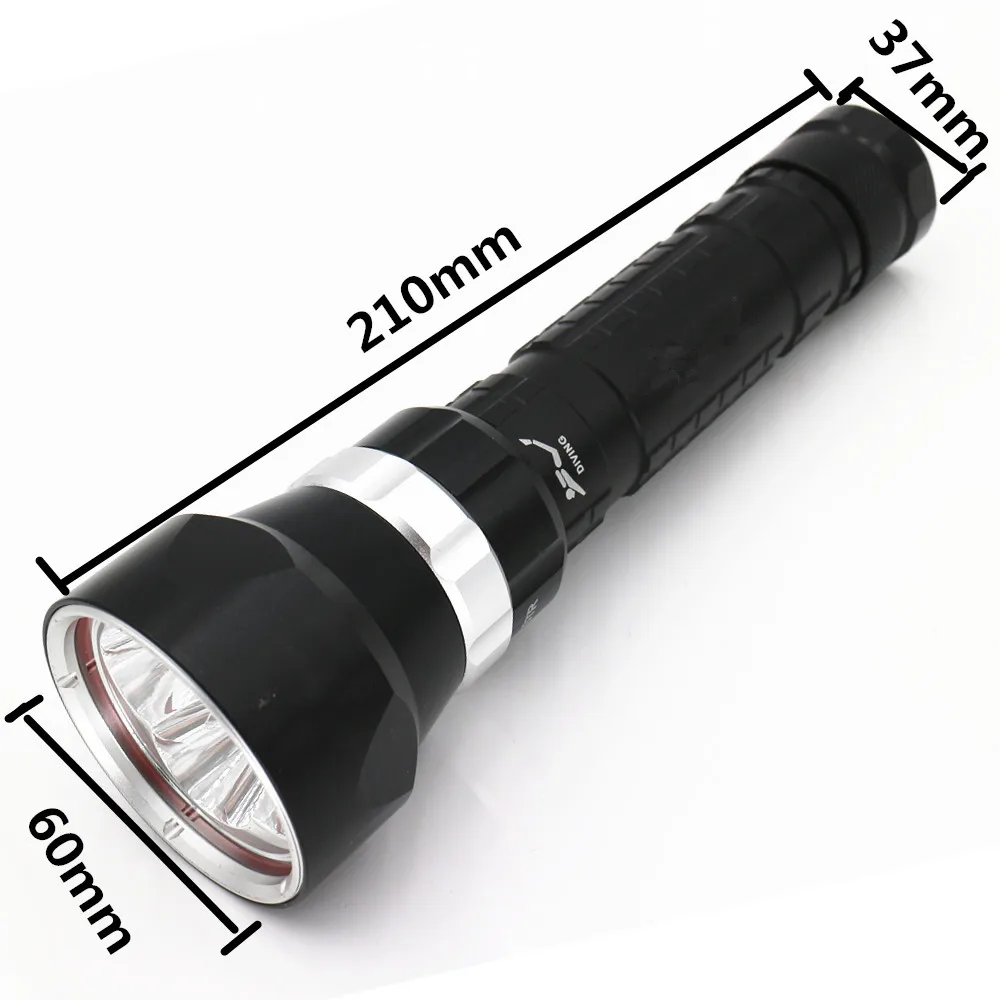 XM L2x4 для плавания светодиодный фонарик фонарь дайвинга Водонепроницаемая