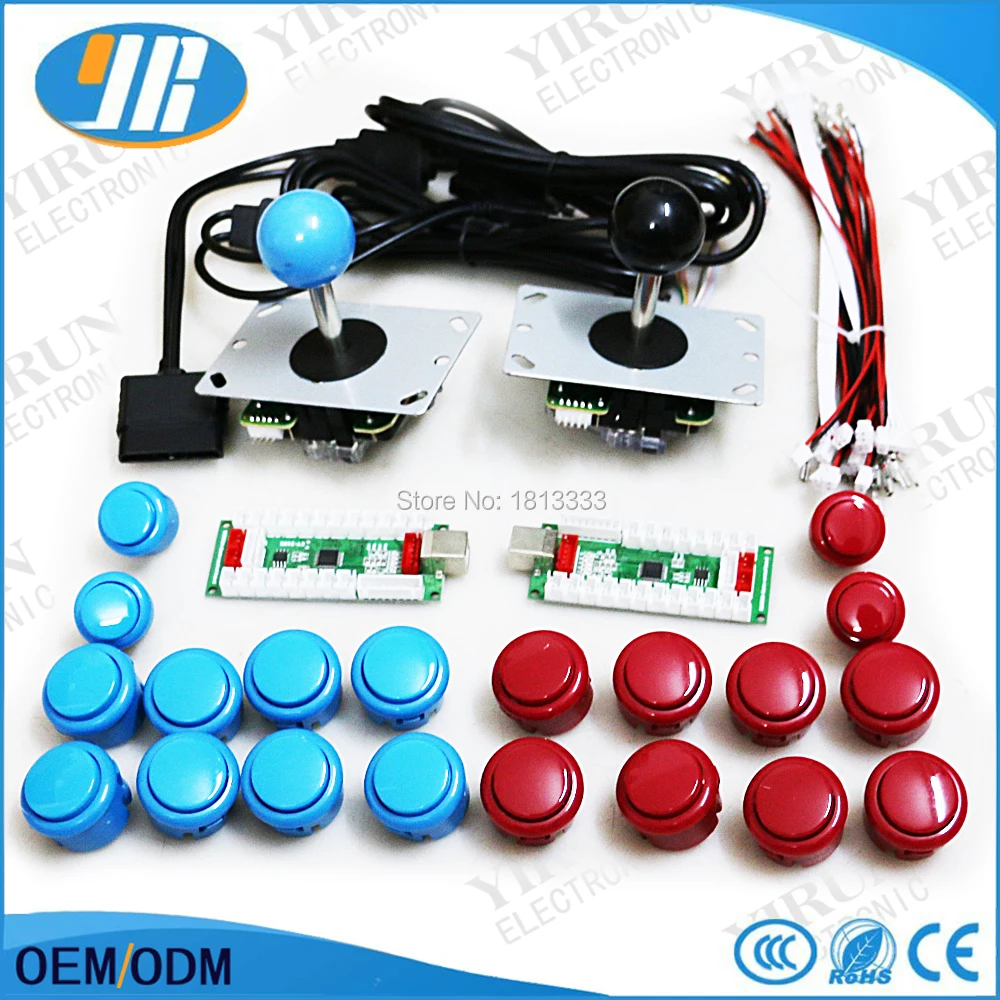 DIY комплект деталей для аркадных игр аркадный шкаф части USB к ПК. PS2.PS3.360FOR WINDOWS