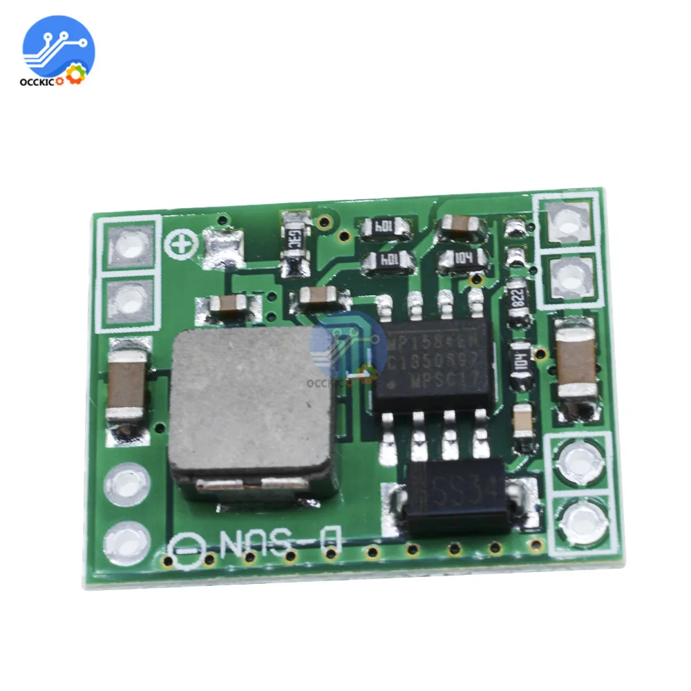 Понижающий мини модуль питания преобразователь постоянного тока 7 28 в 5 В 3 А