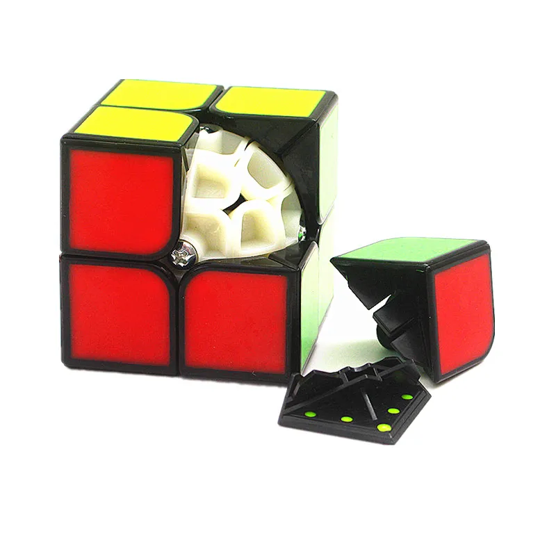 SHENZHOU Cube 2X2X2 скоростной Карманный стикер головоломка куб профессиональные