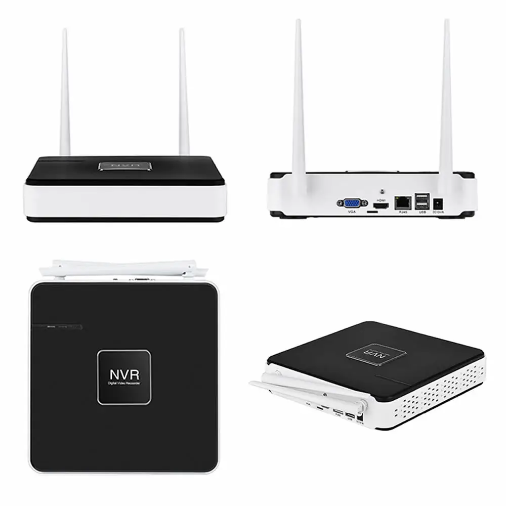 Беспроводной безопасности Системы 720 P наблюдения IP Камера комплект 2 шт. Wi Fi NVR