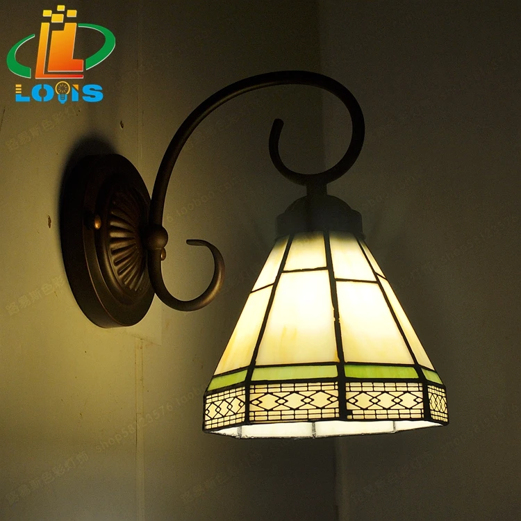Настенные светильники Tiffanylamps в европейском стиле ретро ностальгические виде