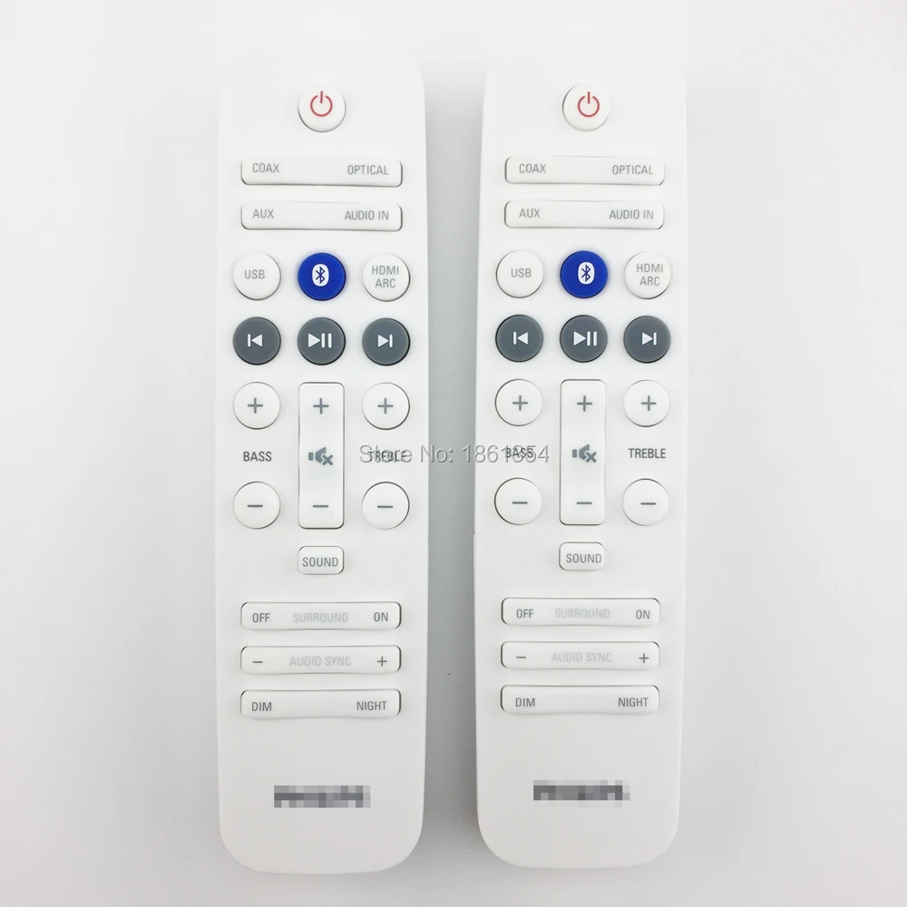Пульт дистанционного управления для PHILIPS звуковая панель HTL2153B/12 HTL5140/12 HTL5145B/12 HTL6140B/12 HTL6145C/12 HTL3140S/12 HTL3142S/12