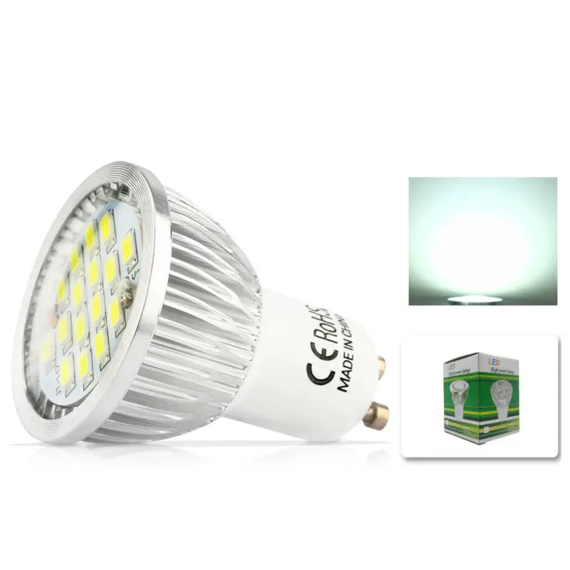 1x100% гарантия качества GU10 700lm 11W SMD 2835 16LED лампа теплый белый холодный AC 220V