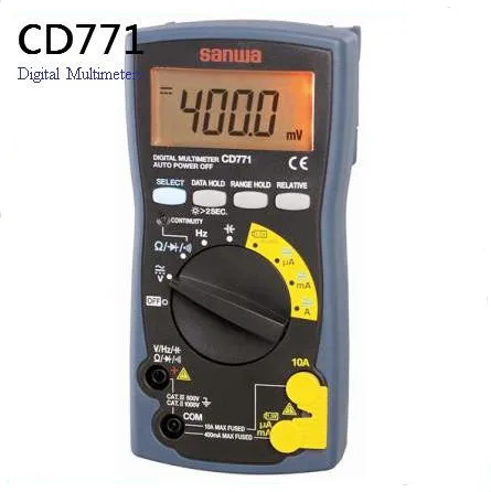 Цифровой мультиметр SANWA CD771/стандартная подсветка и содержимое Зуммер со