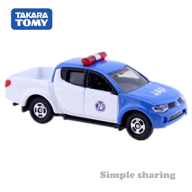 Tomica NO.93 Mitsubishi TRITON JAF Road Service 1/66 Takara Tomy металлическая литая игрушка модель
