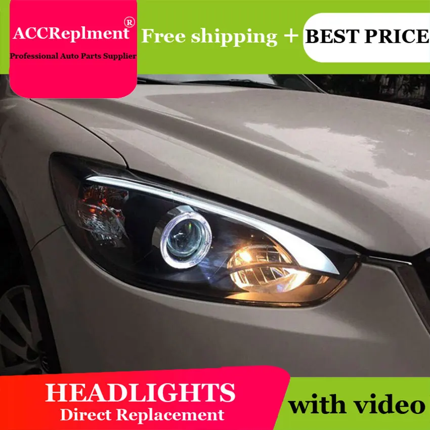 Авто. PRO для Mazda CX 5 головной светильник s 2013 2015 H7 Ксенон Для светодиодный бар фары Q5