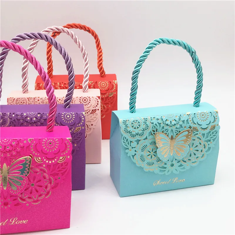 Бесплатная доставка 9*4*7 см бумага ручной работы красивая бабочка легко с ручками