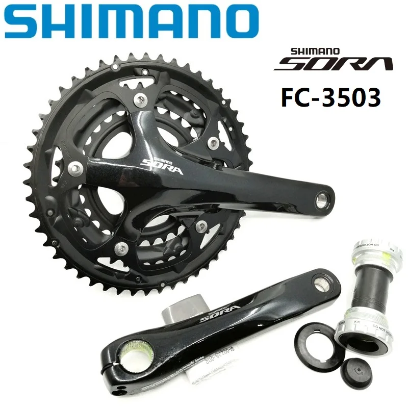 SHIMANO Сора 3503 диаметра окружности болтов (50/39/30 T передняя Звездочка 170 мм рукоятки с