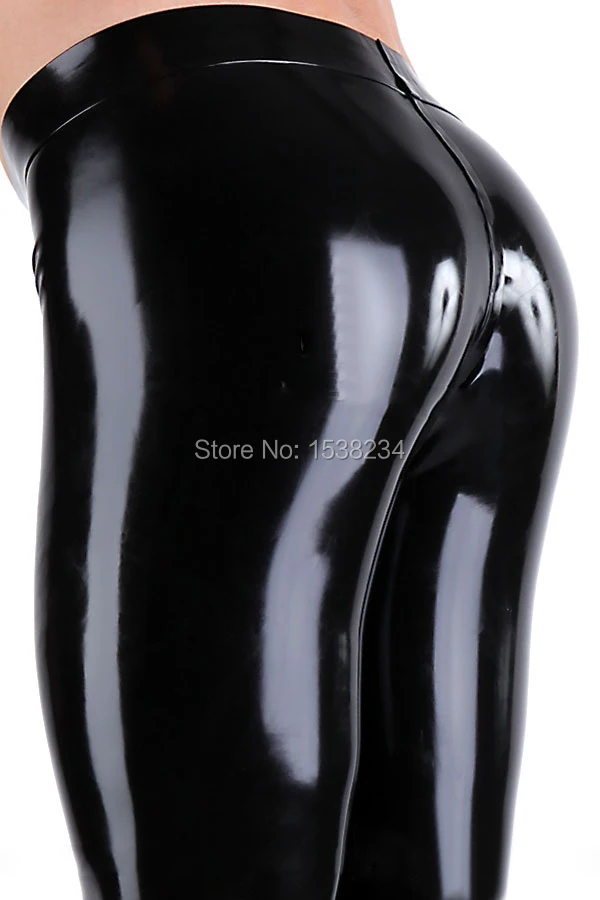 Латексные брюки мужские резиновые обтягивающие латексные леггинсы с 3D вырезом