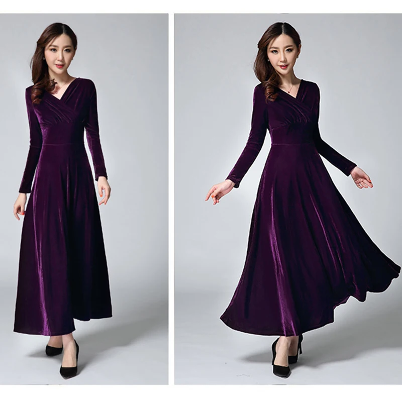 Плюс размер S 3XL Женская одежда весна осень зима женские платья Элегантное