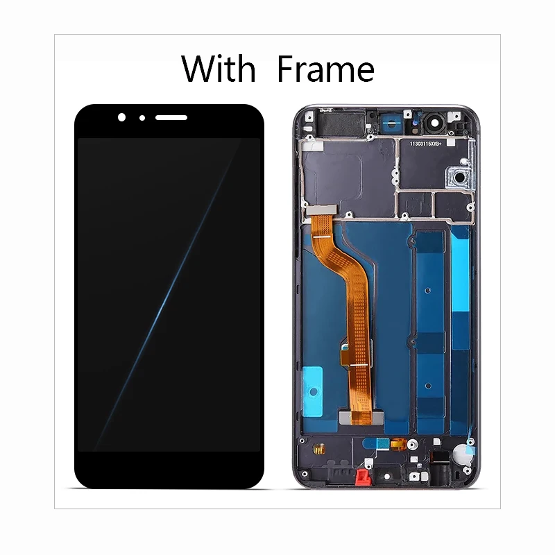 5," для huawei дисплей Honor 8 FRD-L19 FRD-L09 ЖК-экран дигитайзер дисплей запасные части для Honor 8 дисплей с рамкой