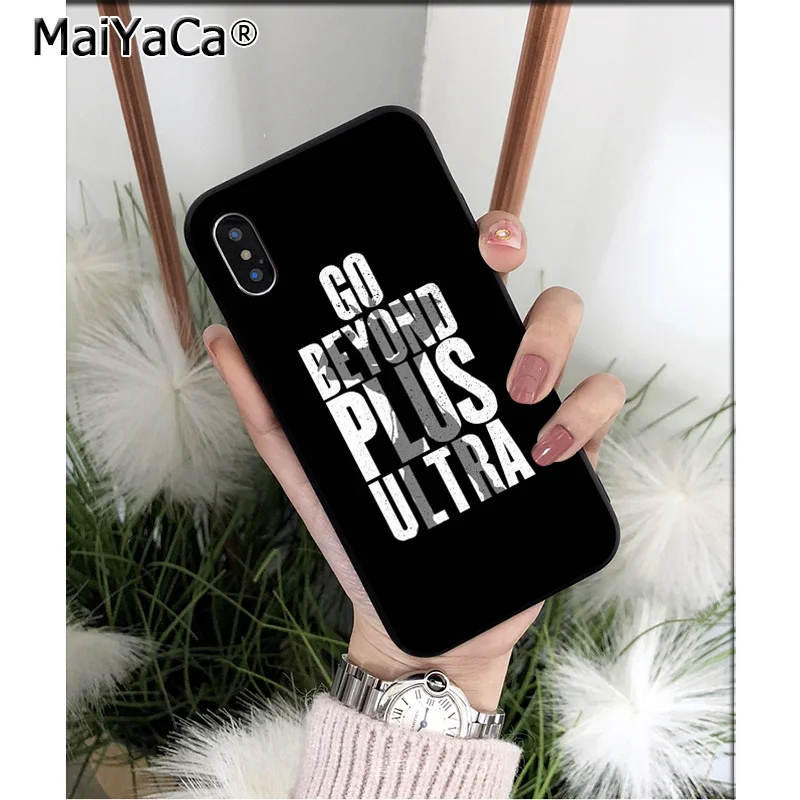 Чехол для телефона MaiYaCa Anime My Hero academic deku высокого качества iPhone 8 7 6 6S Plus 5 5S SE XR X XS MAX |