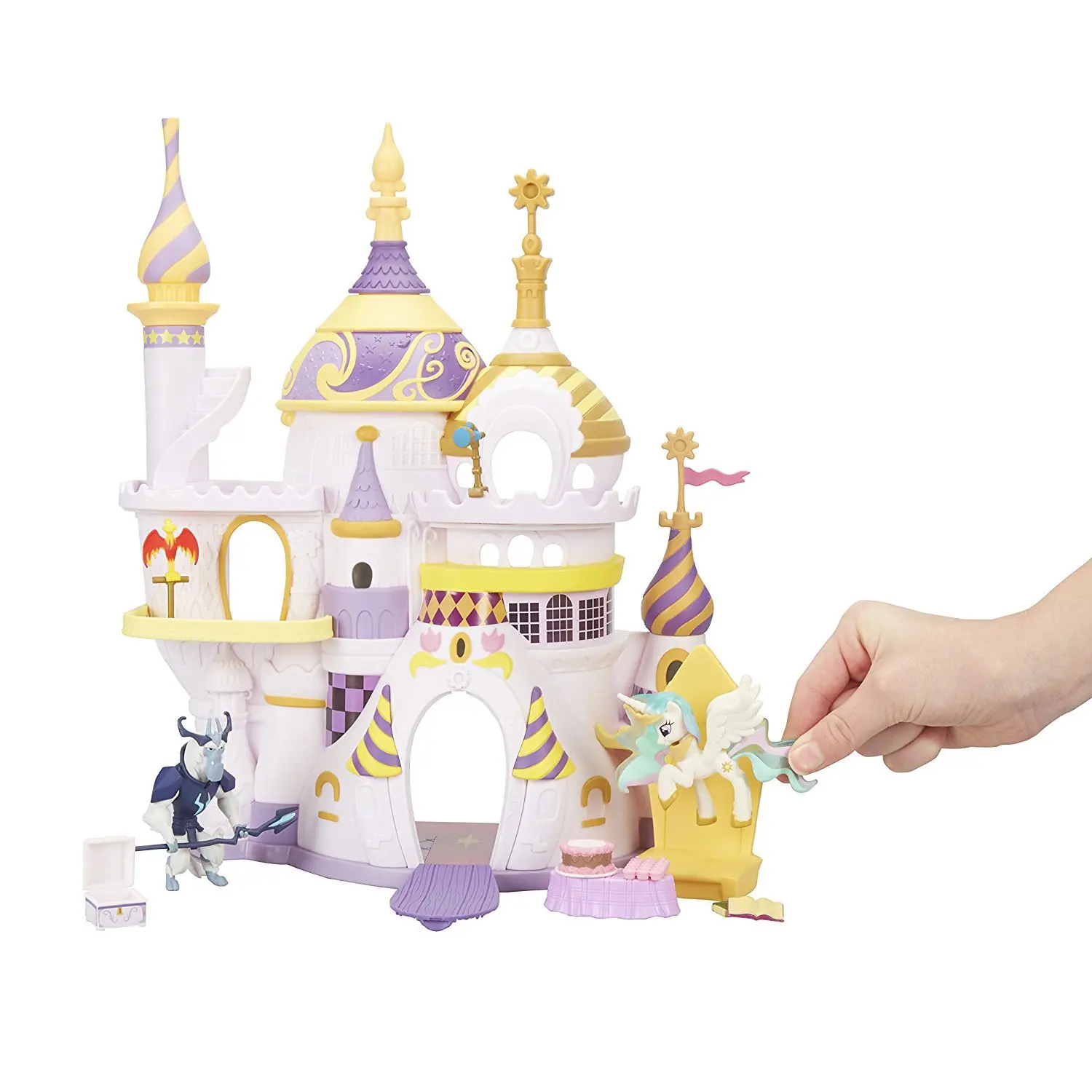 Hasbro экшн игрушка Фигурки игрушки My Little Pony Treasures Collections Canterlot замок Космическая