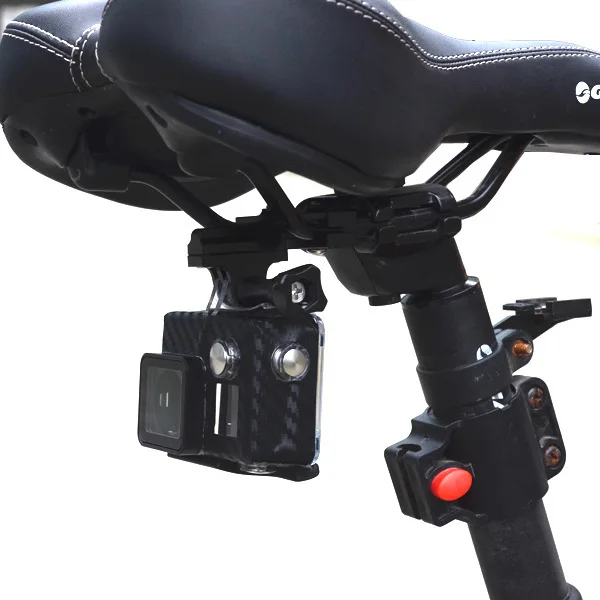 Аксессуары Go Pro CNC велосипедное гоночное седло сиденье алюминиевое зажимное