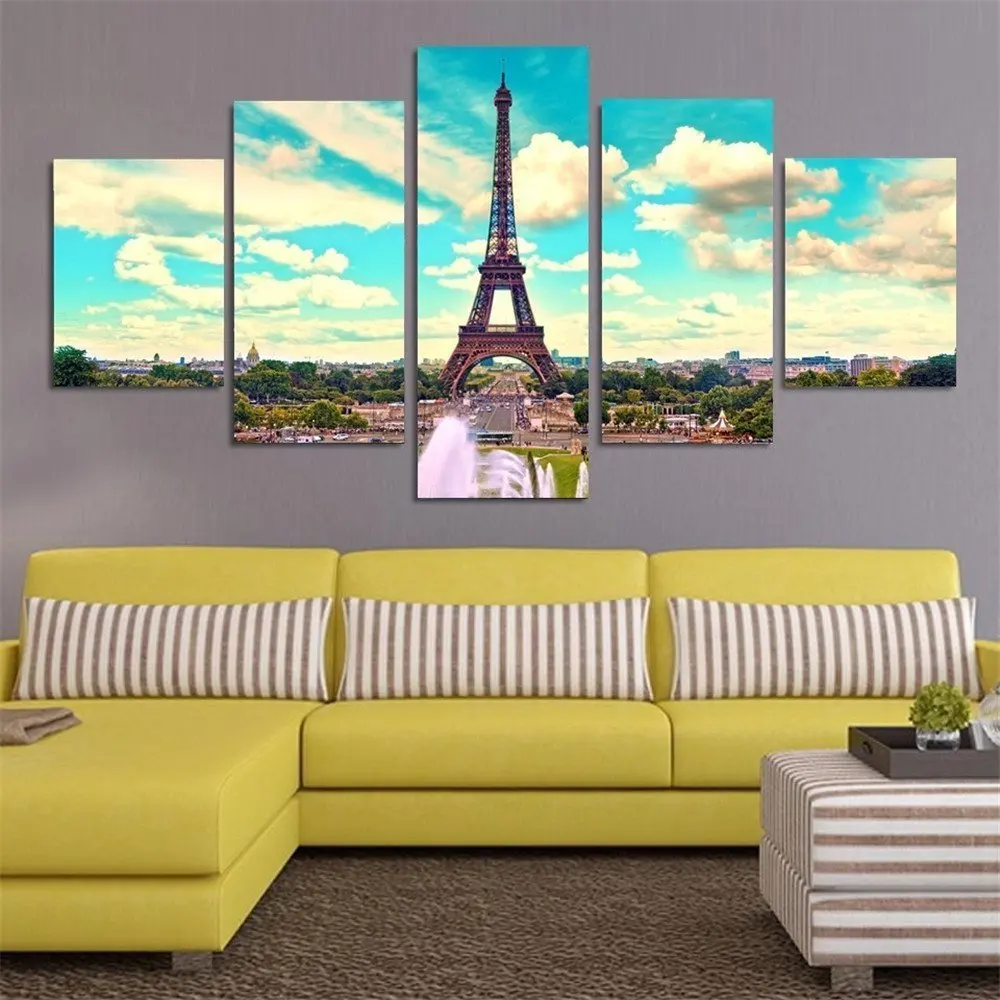 5 шт./компл. современная картина Картина на холсте настенные картины для