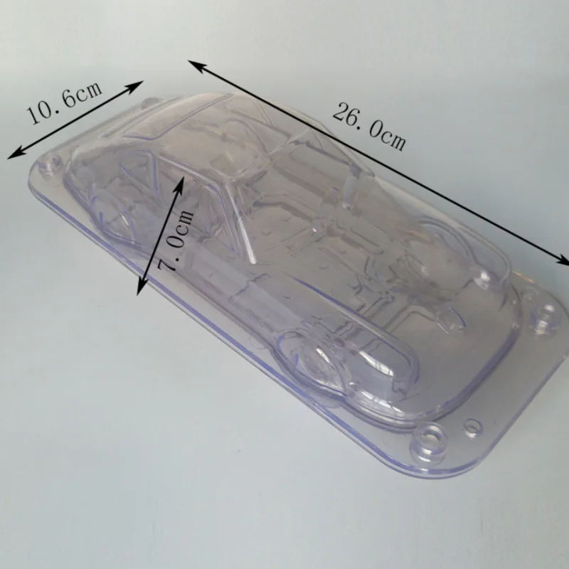 Выпечка Кондитерские инструменты 3D машина шоколадная форма Пластиковая форма для конфет торт дизайн украшения формы кондитерские изделия ручной работы автомобиля