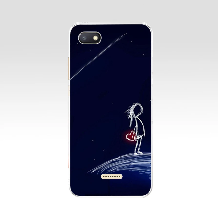 40 22 Xiaomi redmi 6A чехол силиконовый чехол 5,4" TPU мультфильм чехол на Xiaomi redmi 6a redmi 6a coque fundas Телефон Бампер корпус - Цвет: 40