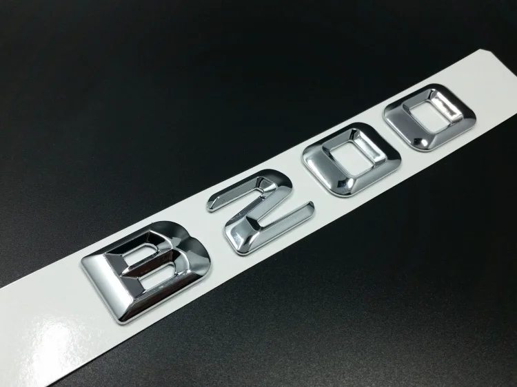 For Mercedes B Grade B180 B45 B200 B250 B260 Discharge Capacity Refitting Letters Emblem Badge Sticker Benz Logo | Автомобили и