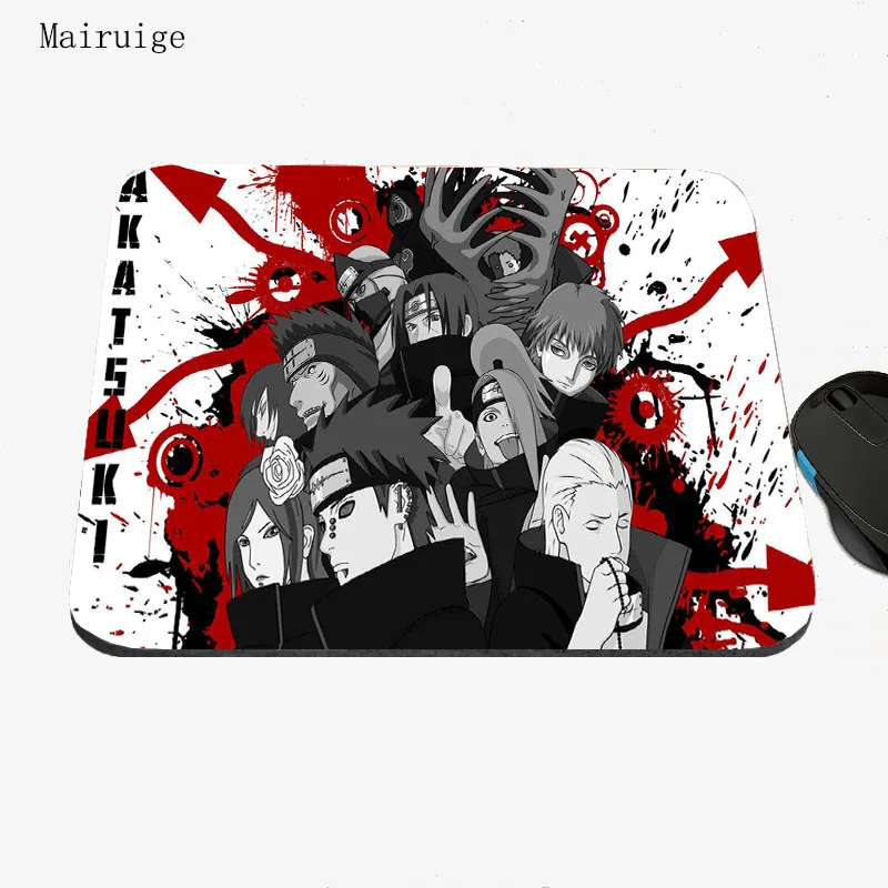 Mairuige Наруто коврик для мыши геймер играть коврики Размеры для 18x22 игровой противоскользящие резиновые коврики высококачественные офиса коврики - Цвет: 290X250X2MM