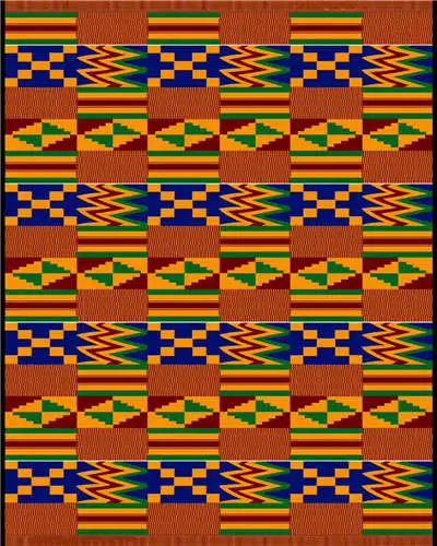 4 ESEWING Высококачественная африканская восковая ткань с принтом хлопок Анкара швейный материал для платья Анкара восковая ткань с принтом 6 ярдов - Цвет: 4