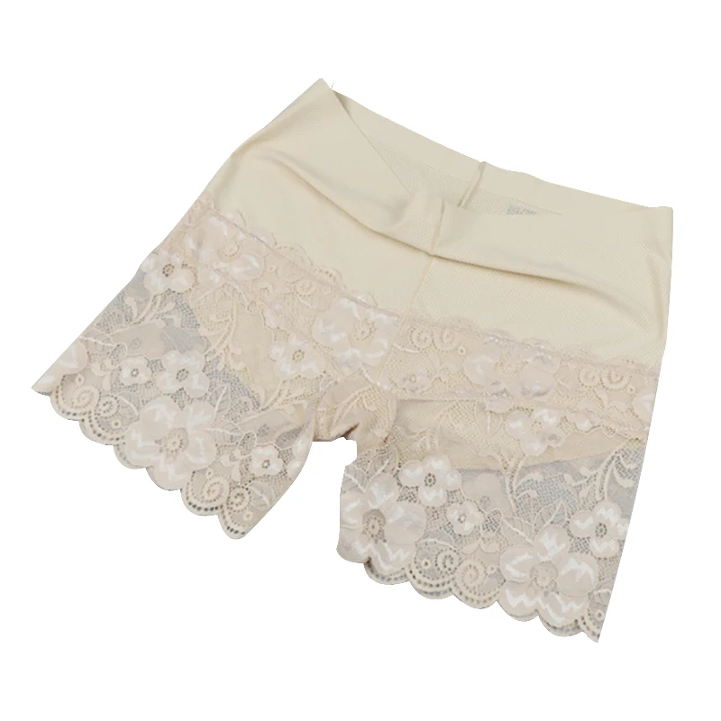 3 цвета Для женщин кружева Безопасность Короткие штаны со средней талией