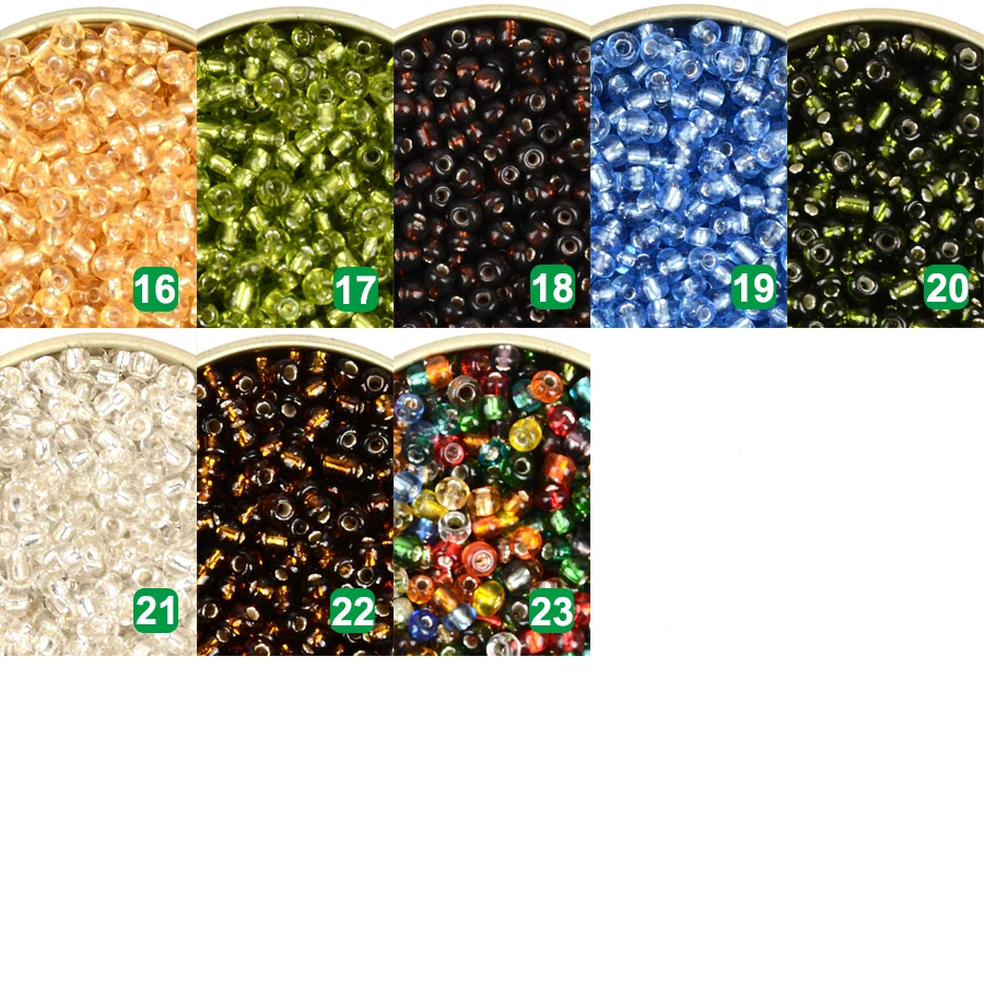 8/0 серебро Lined3MM стеклянные бусины для изготовления ювелирных изделий Kralen