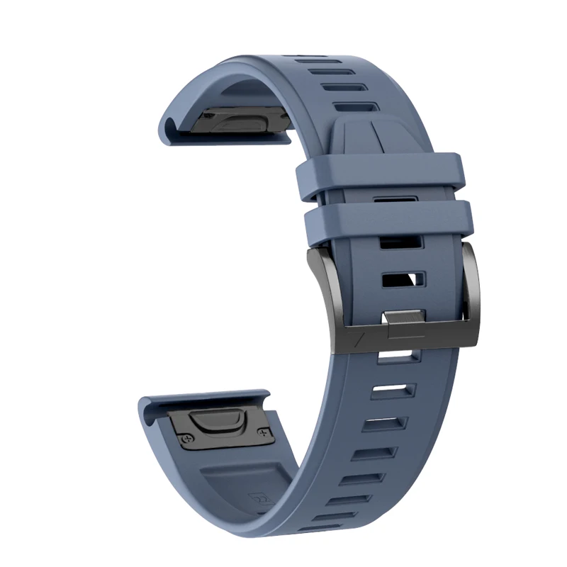 Ремешок силиконовый для Garmin Fenix 5 Plus 22 мм быстросъемный браслет наручных часов