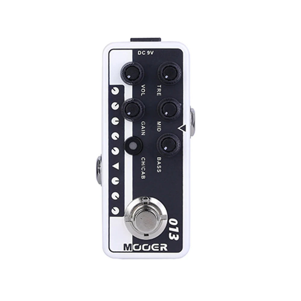MOOER 013 Matchbox Micro предусилители гитары педаль эффектов независимых 3 управления