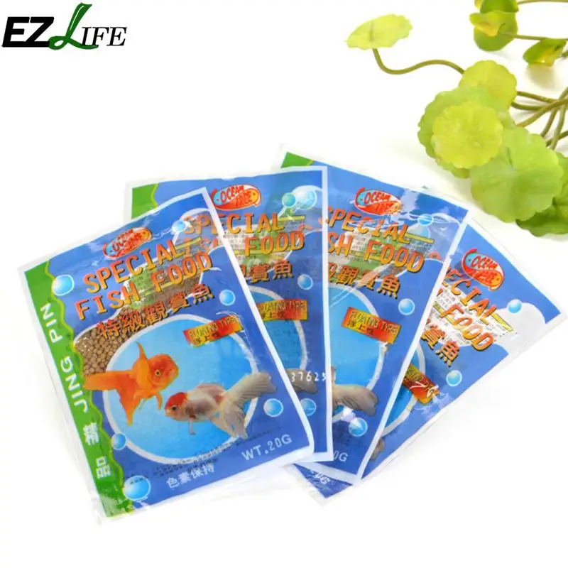 EZLIFE 10 шт.* 12 г Аквариумная Рыбка, корм для маленьких рыб, горячая распродажа, Золотая рыбка, тропические рыбки, любят есть вкусную еду, рыбная еда PXP3754