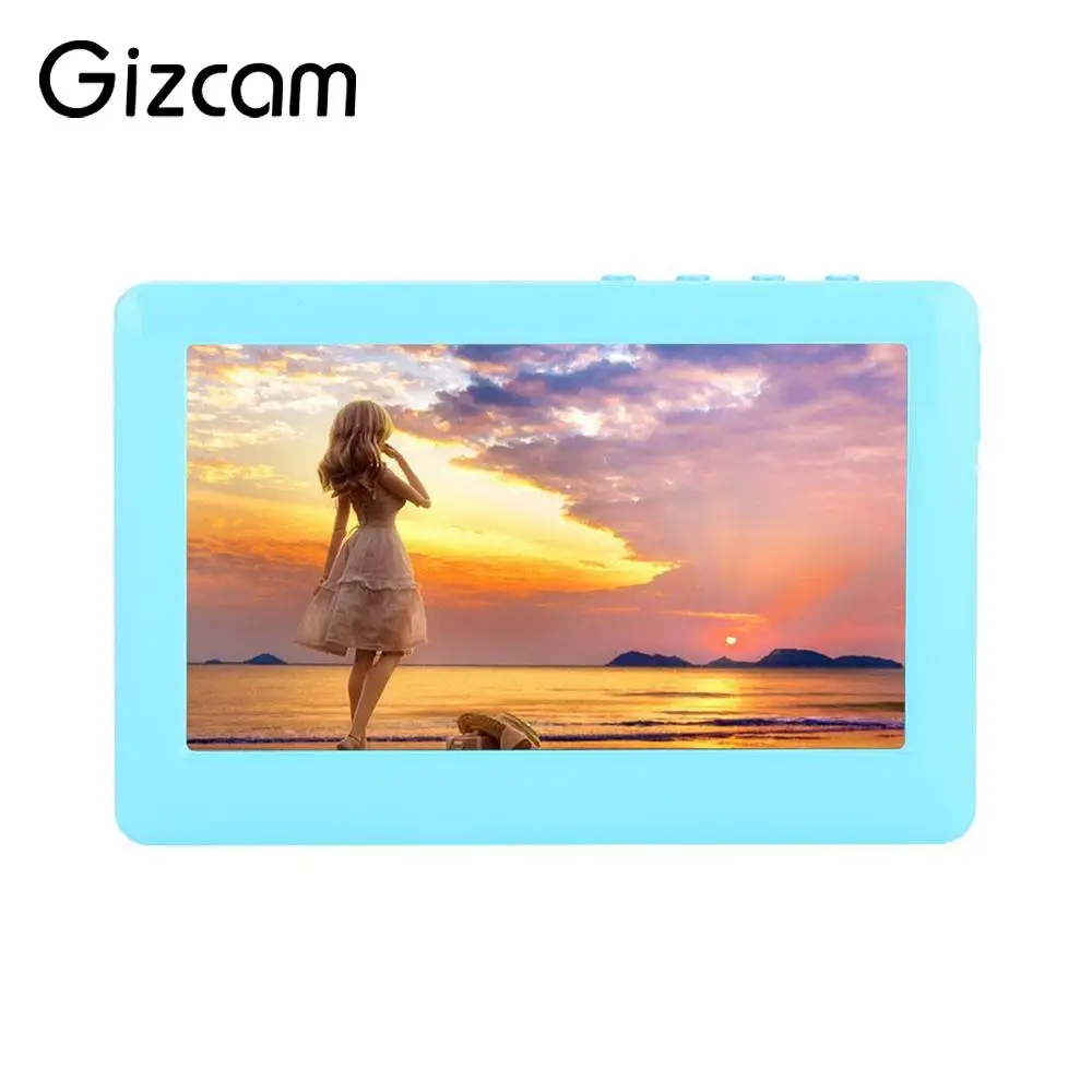 Gizcam Портативный 8 Гб 4 3 дюймов сенсорный HD ЖК экран MP4 MP3 MP5 медиаплеер Видео FM Радио