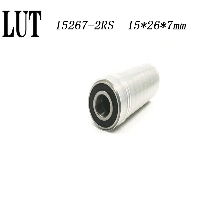 Высокое качество ABEC-5 2шт 15267-2RS GCR15 шариковый подшипник 15x26x7 мм 15267RS колеса