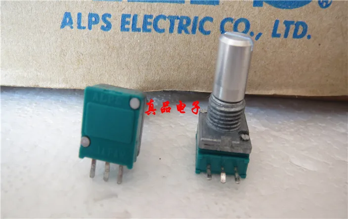 

[VK] 9011 C103 imported Japan ALPS 09 C10K single potentiometer round handle 15MM switch