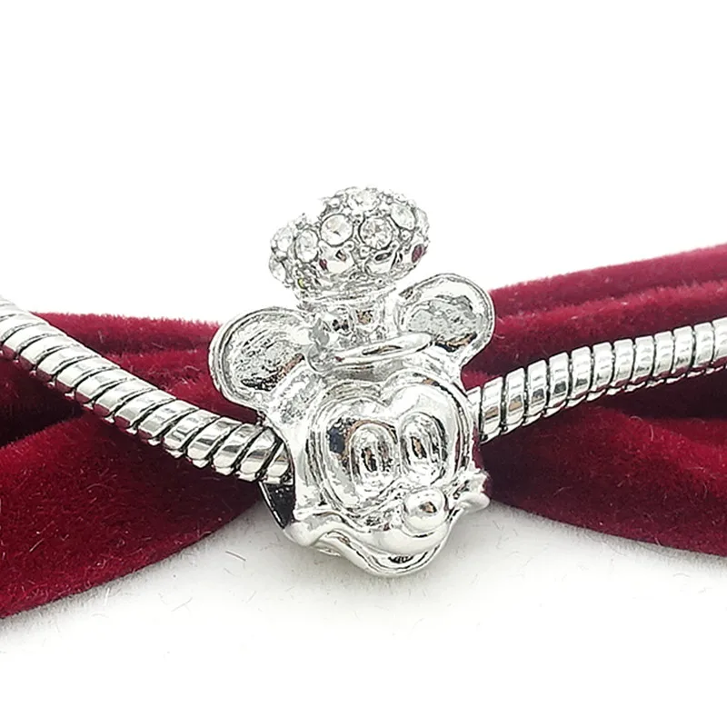 TTBEADS новые 1 шт. серебряные CZ европейские шармы бусины подходят для ожерелья