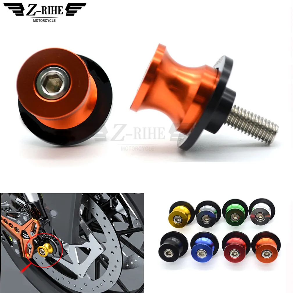 Катушки для мотоциклистов M6 винты-Слайдеры Yamaha TMax 500 530 XJ6/отверстие XJR 1300/Racer XSR 700 900