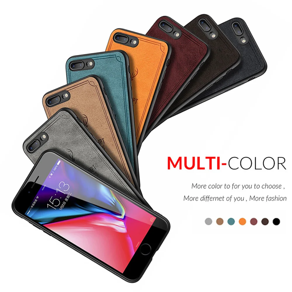 Тканевые чехлы для телефонов iPhone XR XS Max тканевый 3D мультяшный Мягкий силиконовый