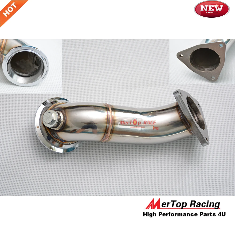MTP 2,5 ''(63,5 мм) турбо выхлопная труба для A4 B5 B6 1,8 T Corsa D СБИС OPC 1, 6l 97-05